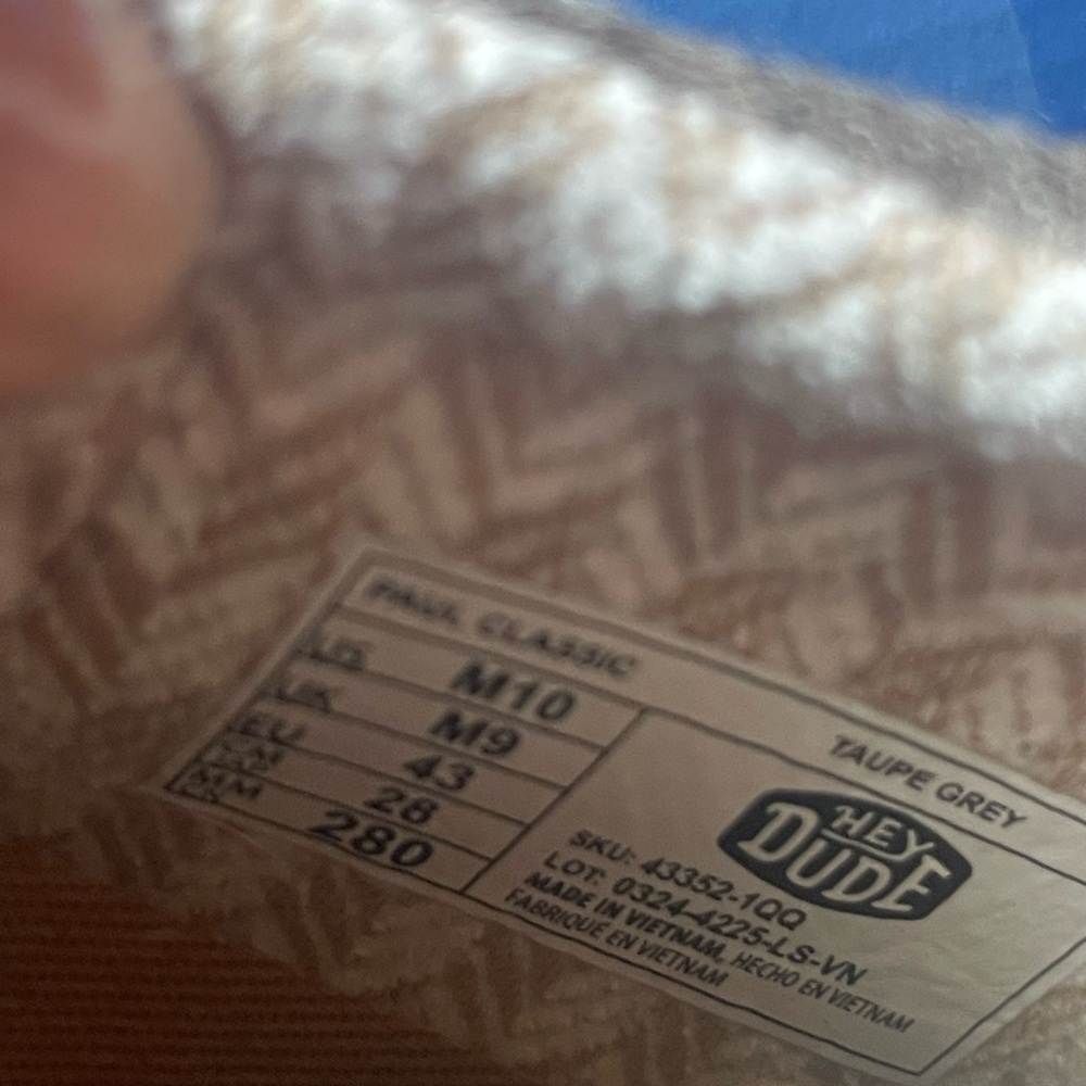 Hey Dude Paul Classic Slip on Shoe - Picture 10 of 10